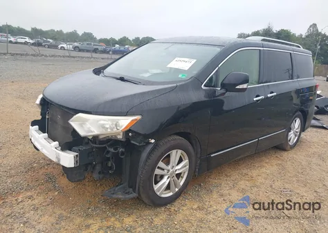 2012 Nissan Quest Sl z USA, uszkodzony, nr VIN JN8AE2KP0C9048856